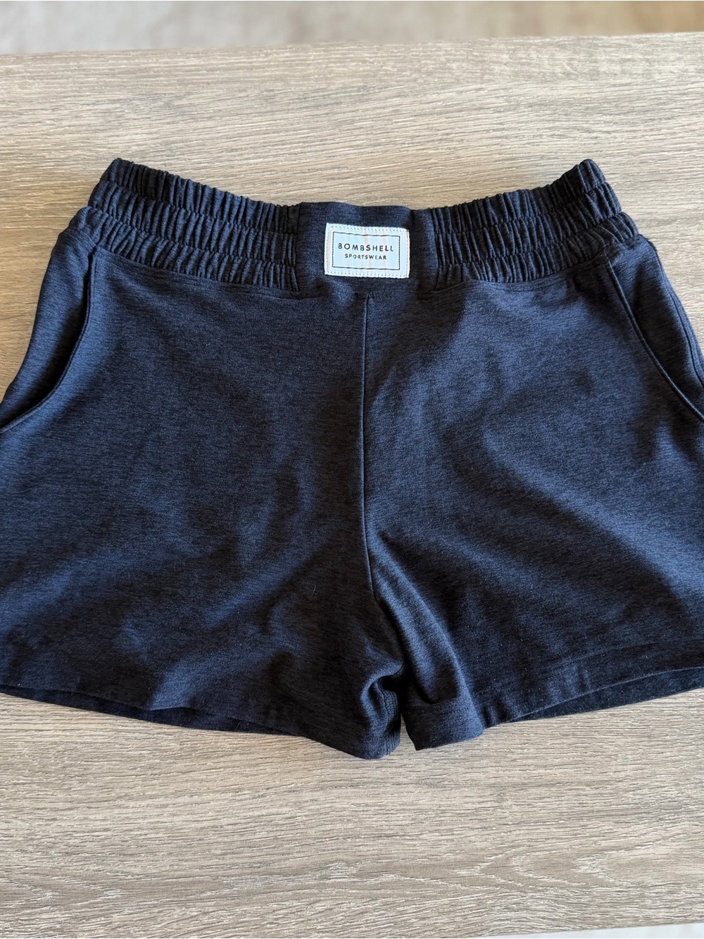 New Bombshell Sportswear Women's Black Cloud Shorts